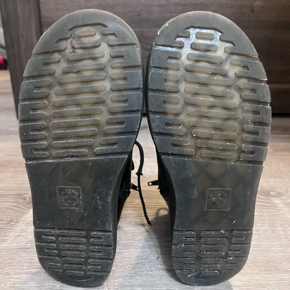 Dr. Martens Kids' Zavala Combat Lace Up Boot Little Kid Size 2 - Picture 6 of 9